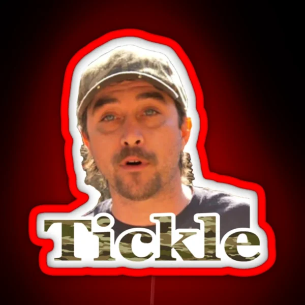Tickle Camo RGB Neon Sign