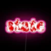 RGB Neon Tie Dye Color-Changing Artistic Sign for Your Home