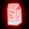Add a pop of colorful fun with this neon carton.