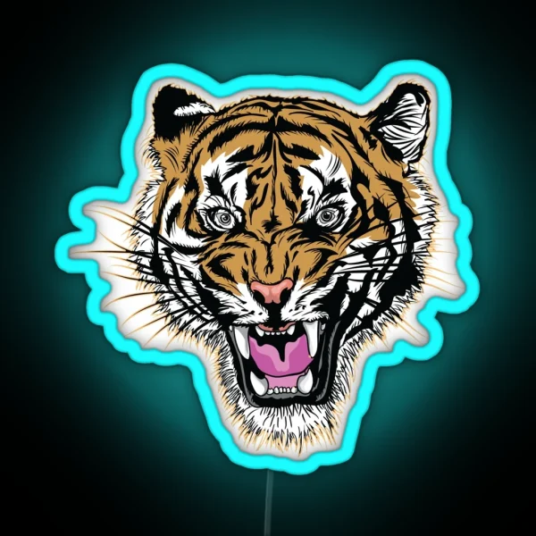 Tiger RGB Neon Sign