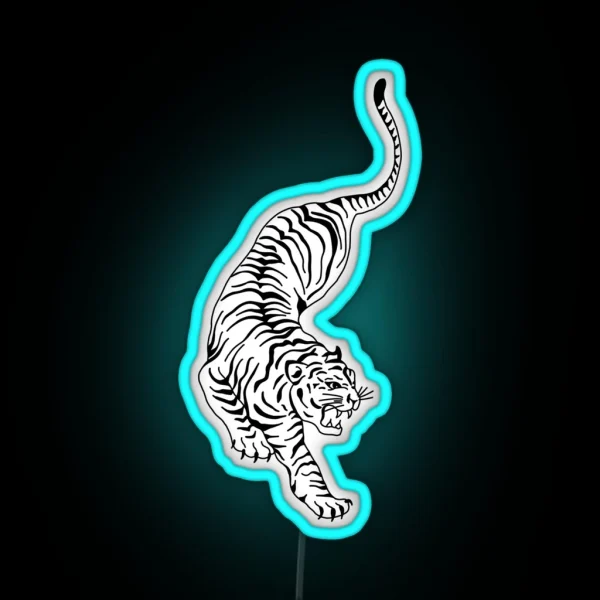Tiger RGB Neon Sign