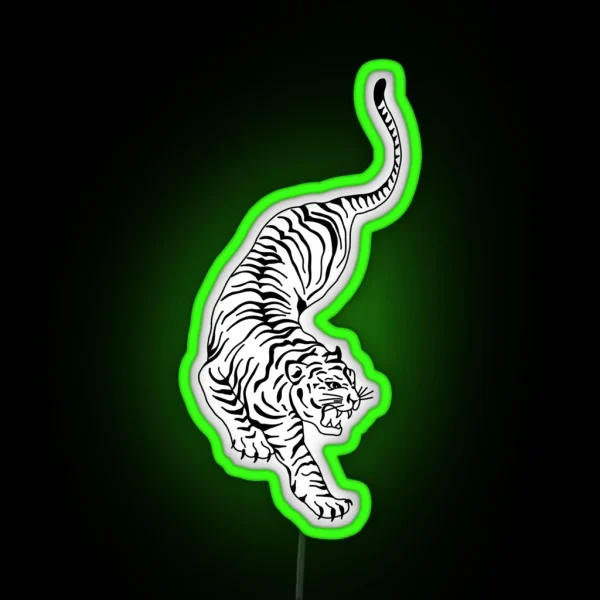 Tiger RGB Neon Sign