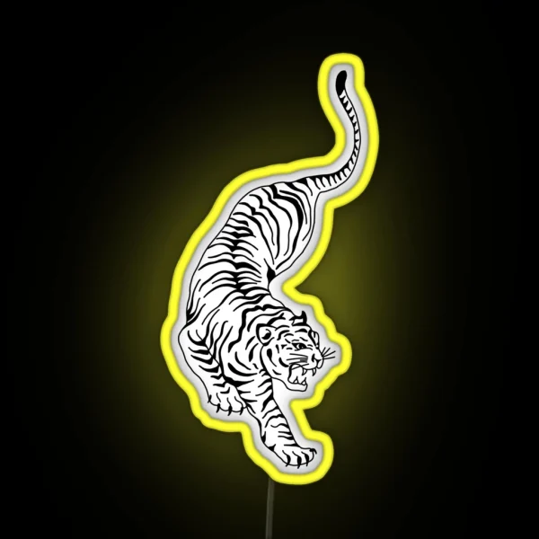 Tiger RGB Neon Sign