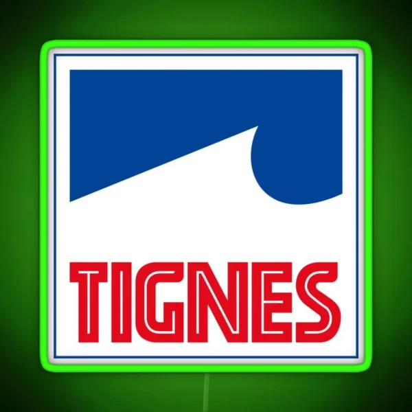 Tignes RGB Neon Sign