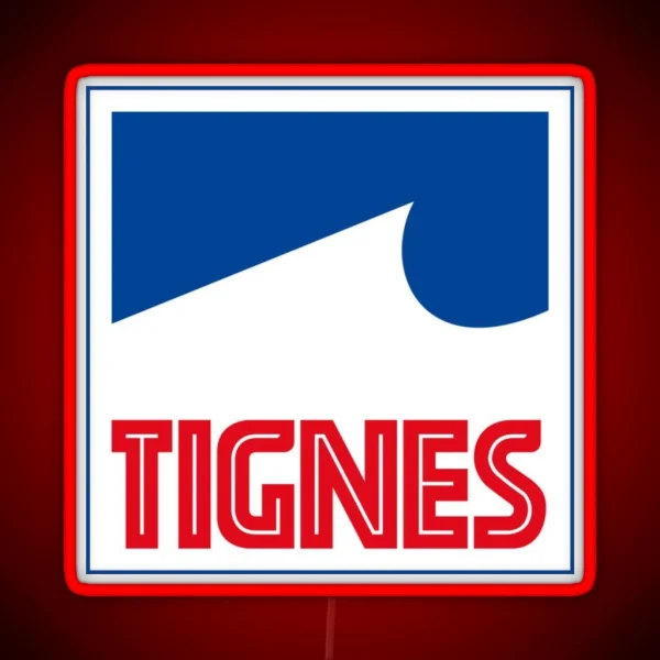 Tignes RGB Neon Sign