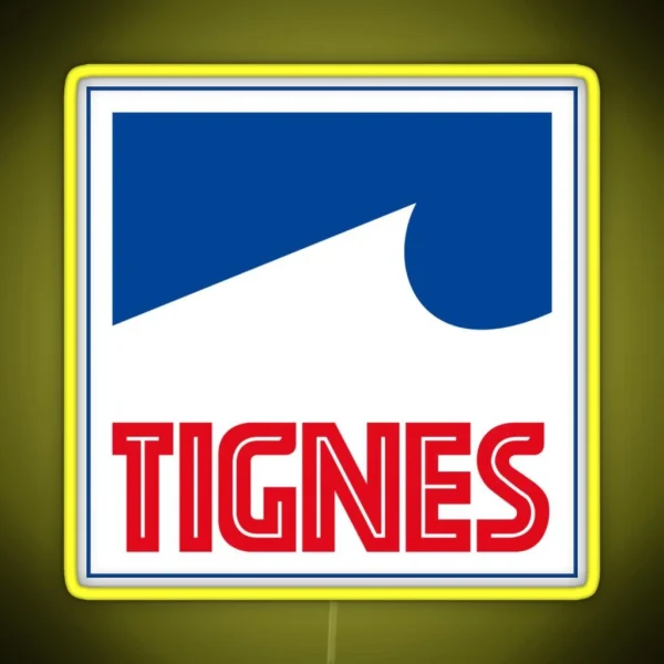 Tignes RGB Neon Sign