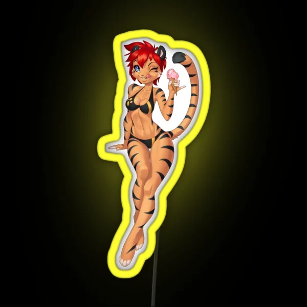 Tigress RGB Neon Sign