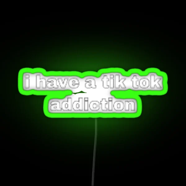 Tik Tok Led RGB Neon Sign