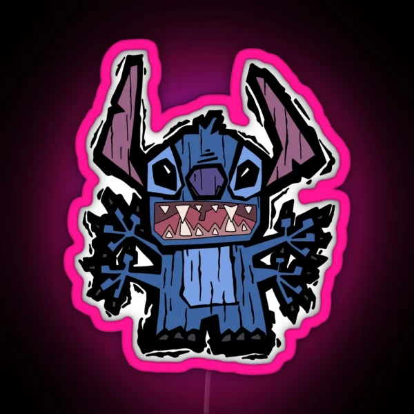 Tiki Stitch RGB Neon Sign