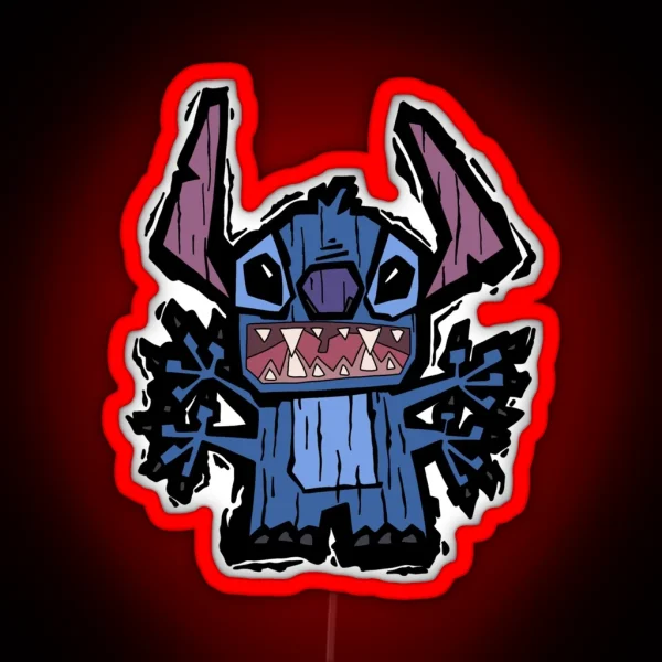 Tiki Stitch RGB Neon Sign
