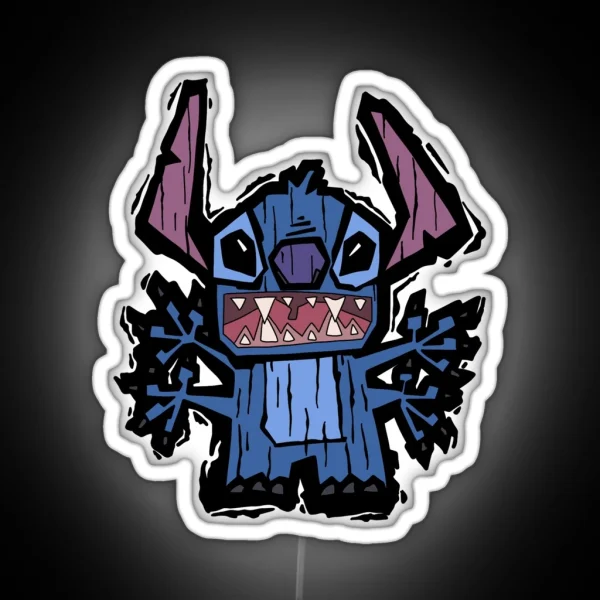 Tiki Stitch RGB Neon Sign