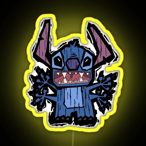 Tiki Stitch RGB Neon Sign