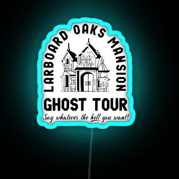 Tim Robinson Ghost Tour RGB Neon Sign