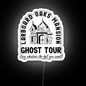 Tim Robinson Ghost Tour RGB Neon Sign