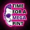 RGB Neon Sign: Time for A Mega Pint Mischief Ensues Instantly