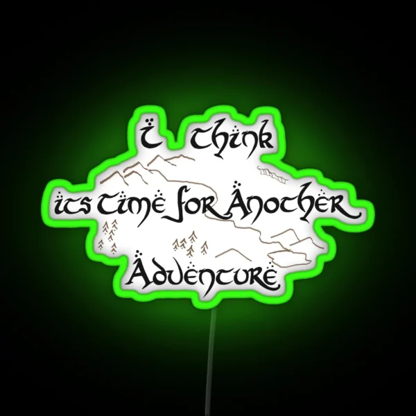 Time For Another Adventure RGB Neon Sign