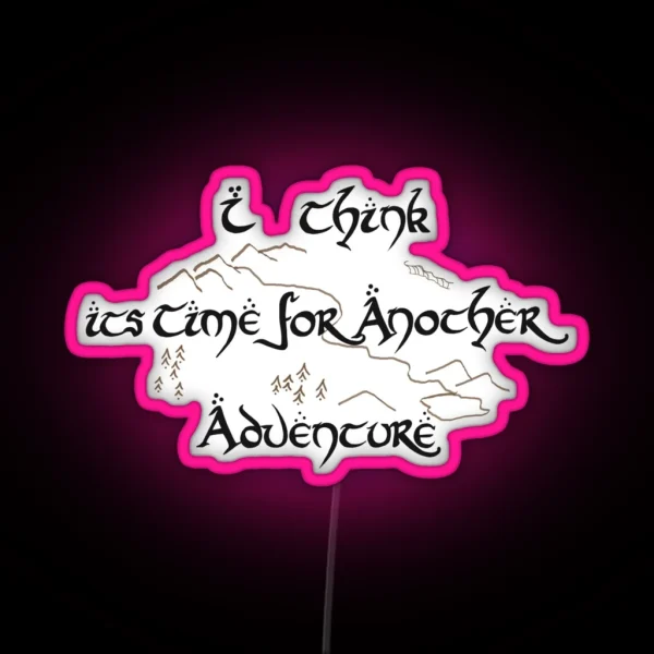 Time For Another Adventure RGB Neon Sign