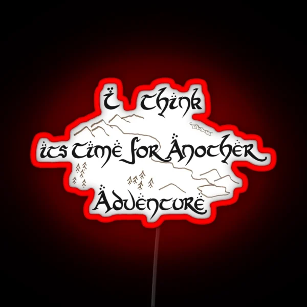 Time For Another Adventure RGB Neon Sign