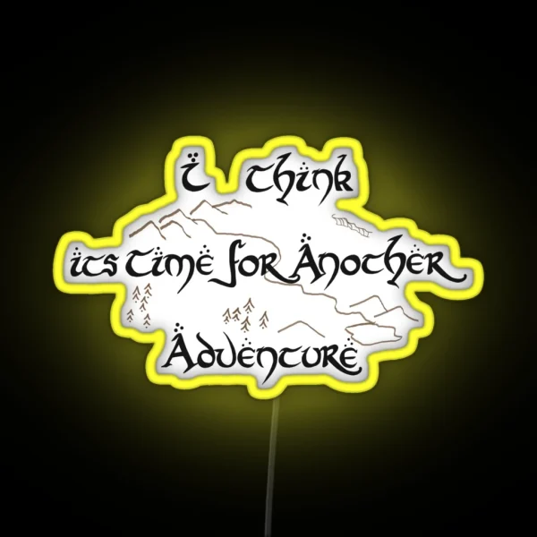 Time For Another Adventure RGB Neon Sign