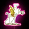 Color Changing RGB Neon Lighted Sign with Timers and Themes Available