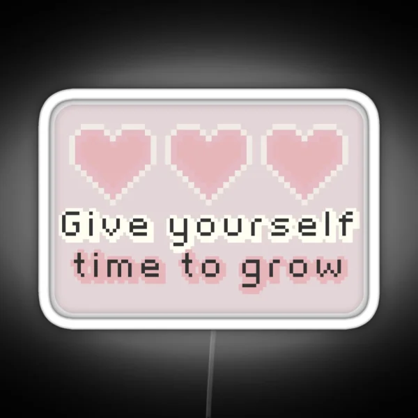 Time To Grow Trio RGB Neon Sign