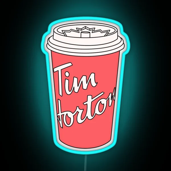 Timmie S Double Double RGB Neon Sign