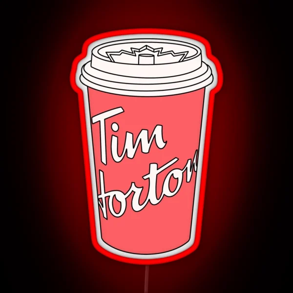 Timmie S Double Double RGB Neon Sign