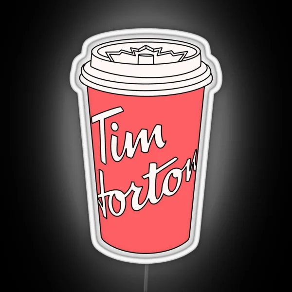 Timmie S Double Double RGB Neon Sign