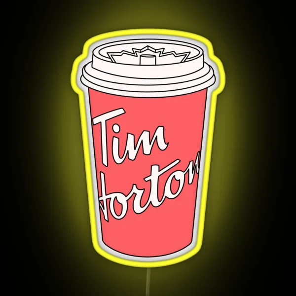 Timmie S Double Double RGB Neon Sign