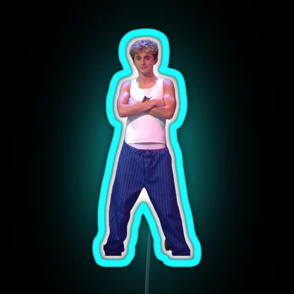 Timothee Chalamet As Troy Sivan RGB Neon Sign