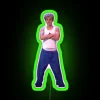 Customizable Neon Sign with RGB Colors Inspired by Celebrities