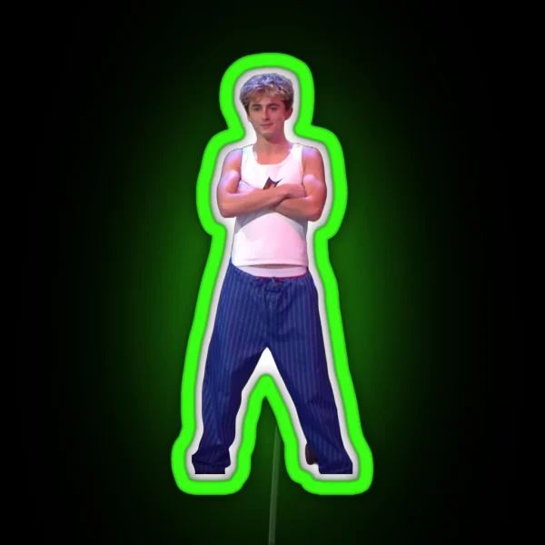Timothee Chalamet As Troy Sivan RGB Neon Sign