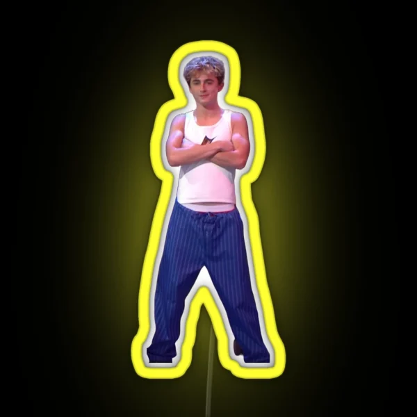 Timothee Chalamet As Troy Sivan RGB Neon Sign