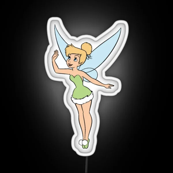 Tinker Bell Drawing RGB Neon Sign