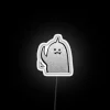 Compact minimalist Alphonse style RGB LED glow box decoration