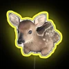 RGB Color Changing LED Sign with Small Deer Design Options