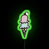Add vibrant colorful fun to your walls with ice cream art
