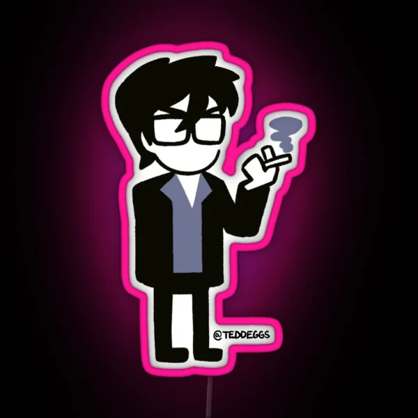 TINY WOLFWOOD RGB Neon Sign