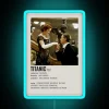 Officially licensed Titanic movie 1997 era glowing LED display