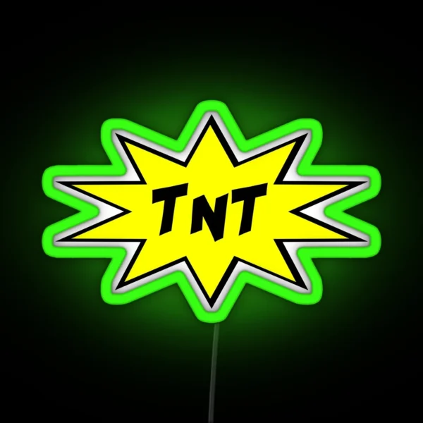 TNT RGB Neon Sign