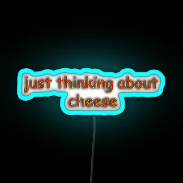 To All My Lactose Bitches RGB Neon Sign