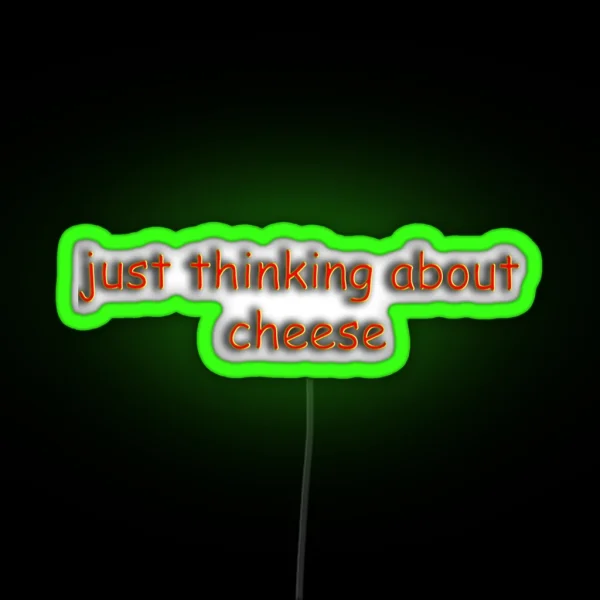 To All My Lactose Bitches RGB Neon Sign
