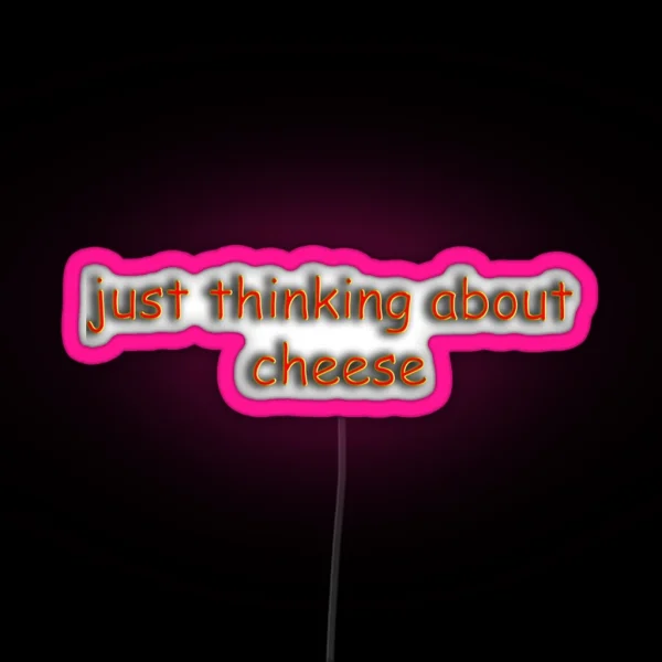 To All My Lactose Bitches RGB Neon Sign