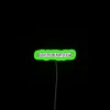 Neon Sign with Vibrant RGB Lighting Inspired by Music Lyrics