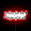 Live with Passion and Hope for a Brighter Tomorrow Ahead