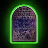 Whimsical Dreamcatcher Wall Art with Color-Changing Neon Starlight Glow Effect