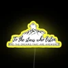 Dreamcatcher RGB Neon Sign with Celestial Design and Inspirational Message
