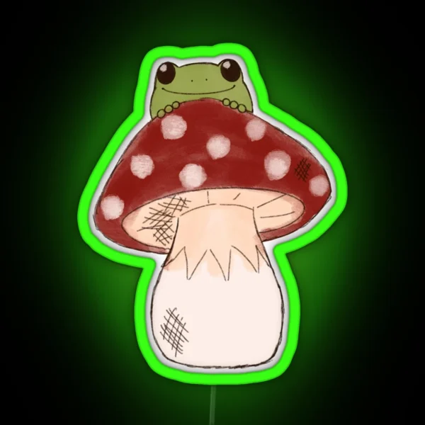 Toadstool RGB Neon Sign