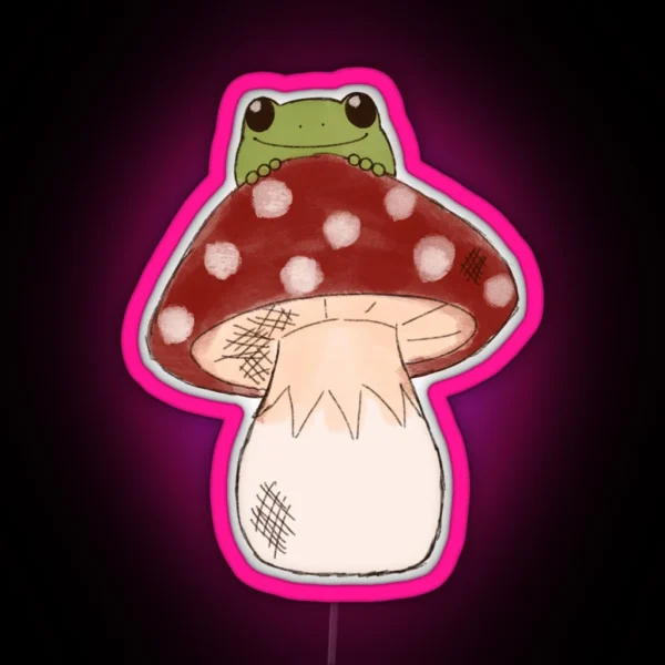Toadstool RGB Neon Sign