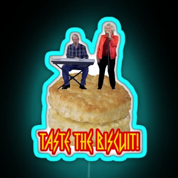 Toasters N Moose Taste The Biscuit RGB Neon Sign